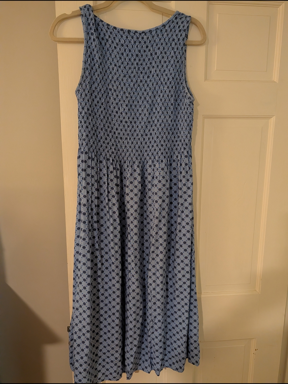 Croft & barrow Floral Light Blue Maxi Dress - Picture 4 of 6